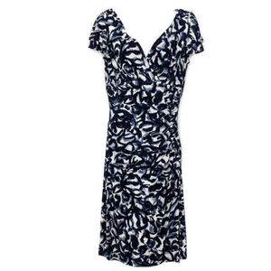 Ralph Lauren navy floral jersey dress - 4